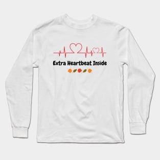 Extra Heartbeat Inside Long Sleeve T-Shirt